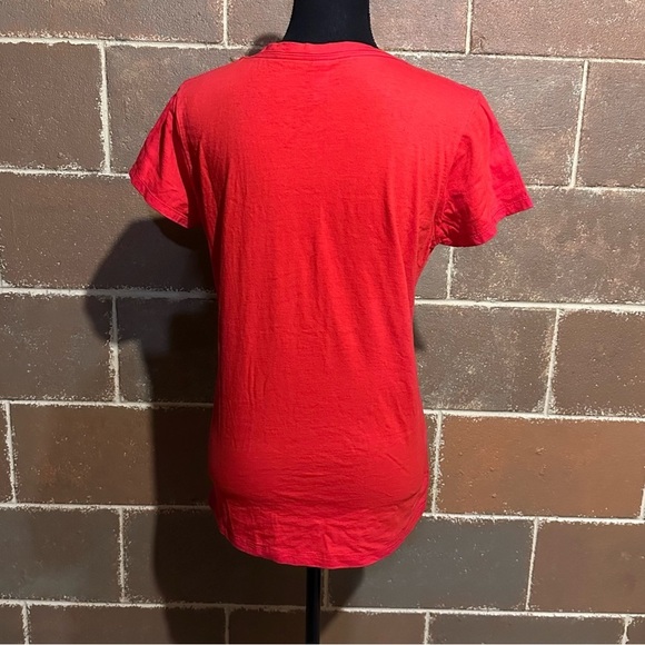 Daytona Beach Florida Bike Week Studded Red Motorcycle T-Shirt Women's L Large - Picture 5 of 8